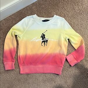 Ralph Lauren Women's Ombre Sweater - Yellow and Pink